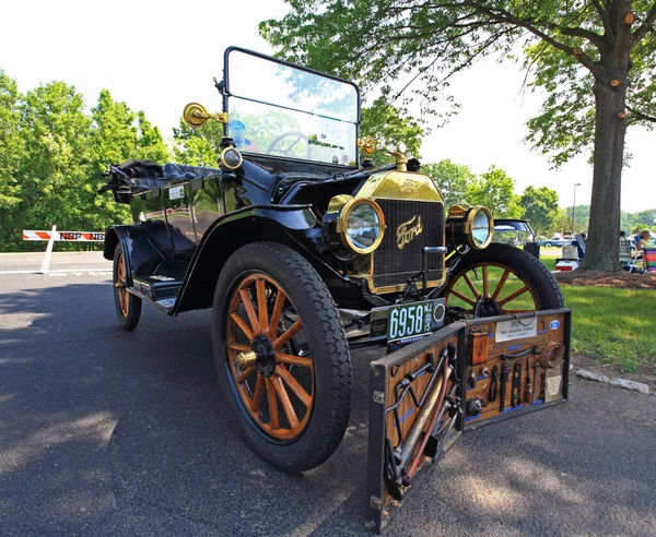 Antique Car Show Small Town New Jersey — Stock Photo, Image