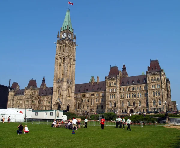 Parlament Kanadyjski Ottawie — Zdjęcie stockowe