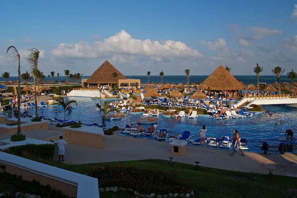 Resort Praia Cancún — Fotografia de Stock