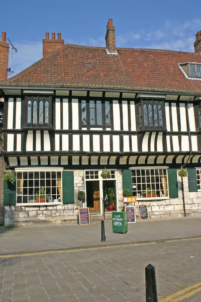 Old Cafe York Regno Unito — Foto Stock