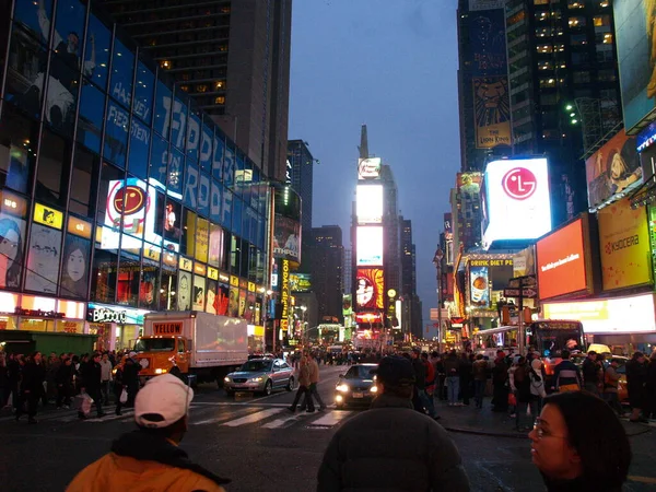 Times Square New Yorkissa — kuvapankkivalokuva