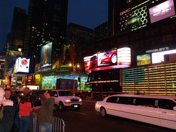 纽约市时代广场 — 图库照片
