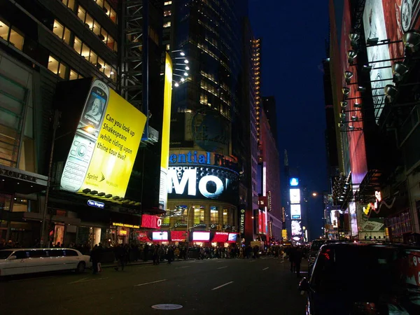 纽约市时代广场 — 图库照片