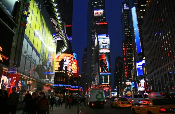 Times Square Ciudad Nueva York Imagen de stock