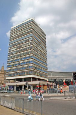 Liverpool 'da turistler ve müşteriler