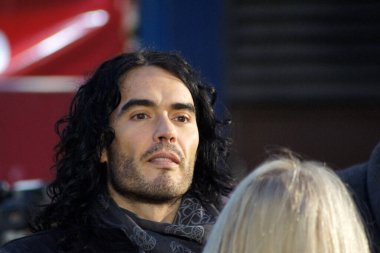 Russell Brand At Despicable Me Premiere In Central London 11 October 2010 clipart