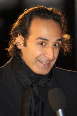 Alexandre Desplat 21 Ekim 2010 'da Londra' nın merkezinde Kral 'ın açılış konuşmasında