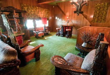 Elvis Presley 'in Graceland' i, Memphis TN