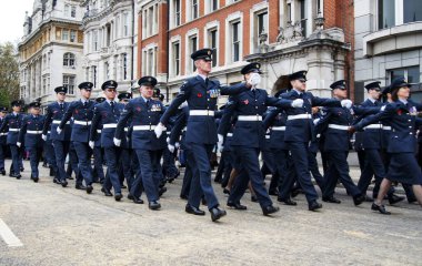 Lord Belediye Başkanları 13 Kasım 2010 'da Merkez Londra' yı Gösteriyor
