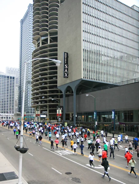 Chicago Shamrock Shuffle — Stockfoto