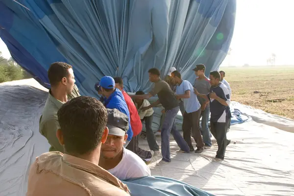 Balloon Ride Luxor — Stock Photo, Image