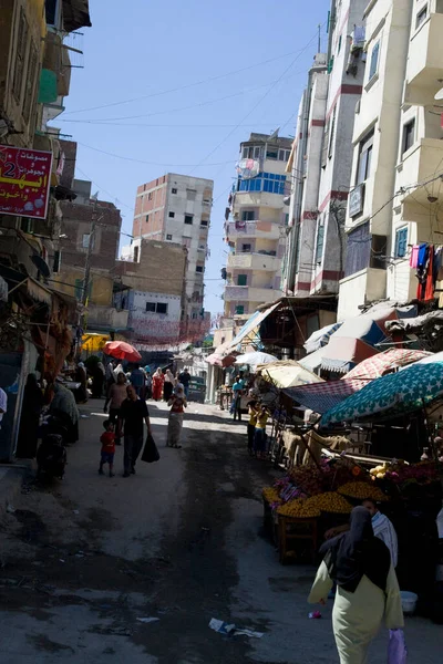 Alexandrie Egypt Městský Život — Stock fotografie