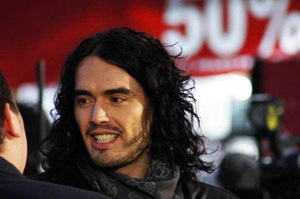 Inggris Russell Brand Despicable Premiere Inggris Central London Oktober 2010 — Stok Foto