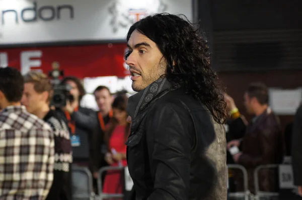 Russell Brand Despicable Premiere Central London Οκτωβρίου 2010 — Φωτογραφία Αρχείου