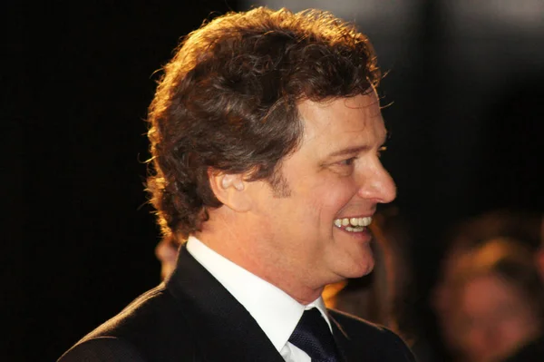 Colin Firth King Speech Premiere Central London October 2010 — Stock Photo, Image