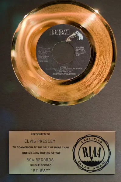 Elvis Presley Graceland Memphis — Stock Photo, Image
