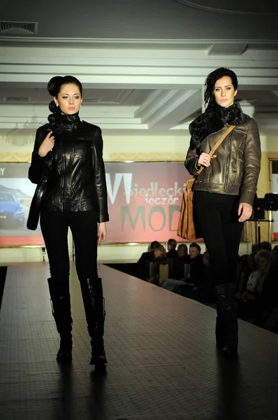 Fashion Models Catwalk — Stock Photo, Image