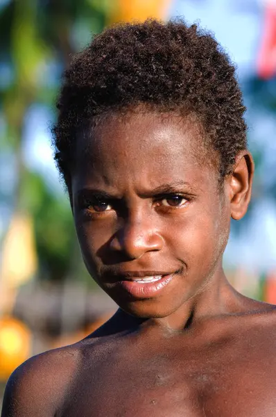 Portrait African Kid — Stock Photo, Image