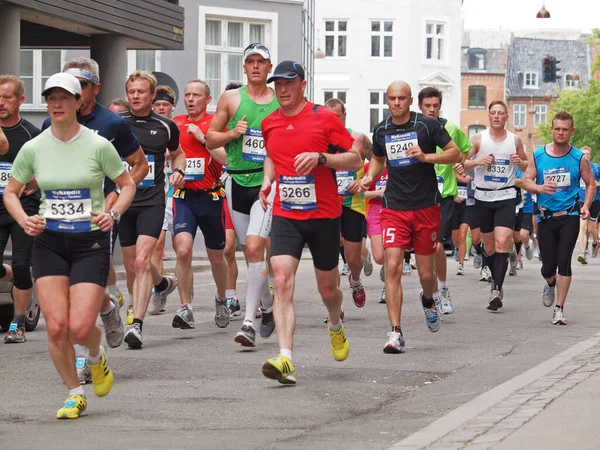 2011年デンマークのコペンハーゲンマラソン — ストック写真