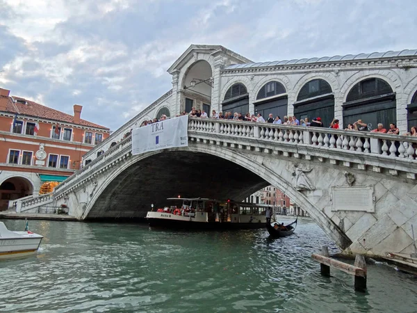 Rialto Brücke Venedig — Stockfoto