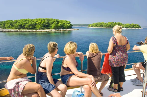 People Croatia Rest Tour — Stock Photo, Image