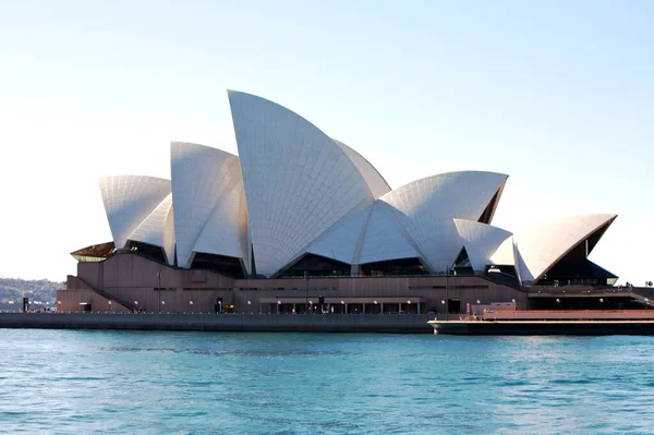 Sydney Opera House Famoso Edifício Australiano — Fotografia de Stock