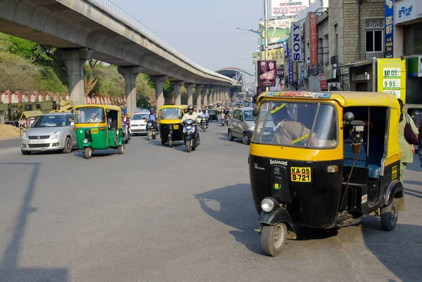 Bangalore Autorickshaw View Transportation Concept — Stock Photo, Image