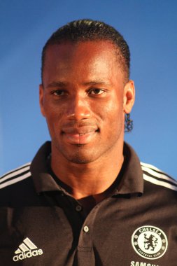 Didier Drogba gülümseyen portre