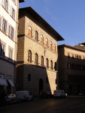 Certaldo sokak manzarası, İtalya