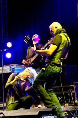 HALLE, ALMANY - 27 AĞUSTOS: Natasha Bedingfield 27 Ağustos 2011 'de Halle, Almanya' da 75..