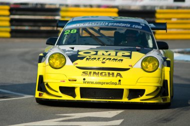 13 Kasım 2010 'da Bang Saen Speed Festivali' nde araba yarışı yapıldı. Tayland.