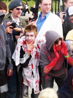 30 Mayıs 2010 'da Londons Excel Center' da Cosplay Etkinliği