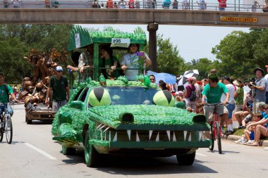  Houston Sanat Otomobili 2011. yaratıcı özel araba karnavalı.