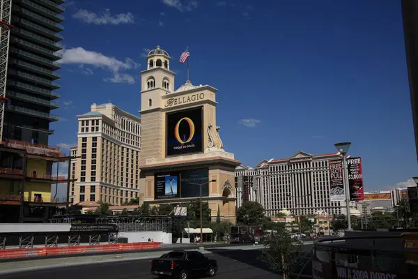 Las Vegas Bellagio Och Caesars Palace — Stockfoto