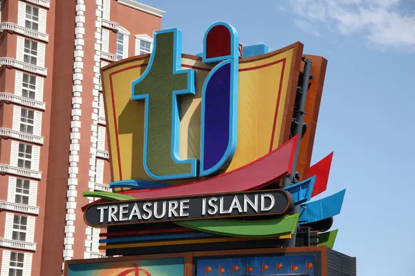 Las Vegas Treasure Island Hotel — Stockfoto