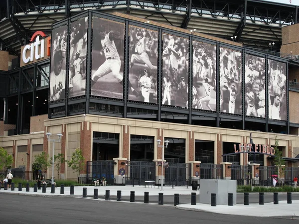 Citi Field New York Mets Concepto Juego Béisbol — Foto de Stock