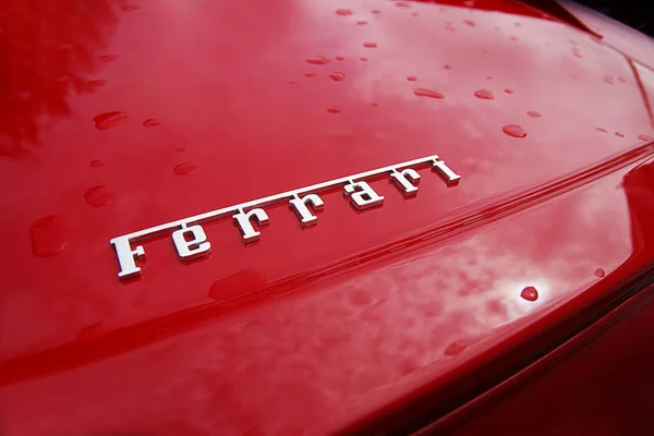 Red Scuderia Ferrari Background — Stock Photo, Image