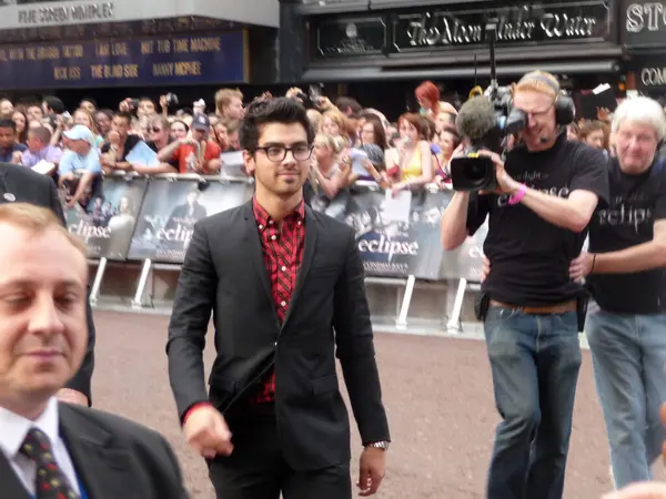 Joe Jonas Twilight Eclipse Premiere Central London 1St July 2010 — Stock Photo, Image