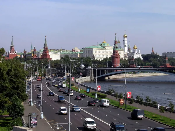 モスクワで見る 背景に旅行の場所 — ストック写真