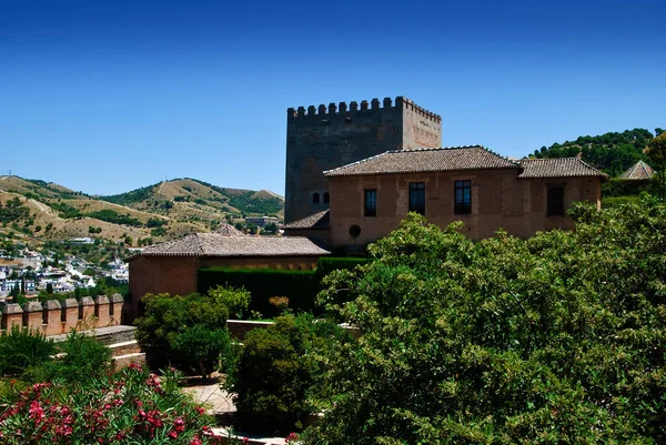 Vista Alhambra Granada Espanha — Fotografia de Stock