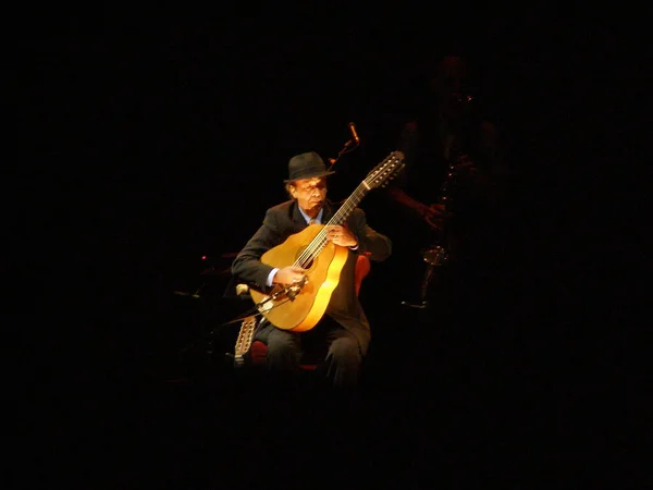 Leonard Cohen Florencja 2010 — Zdjęcie stockowe