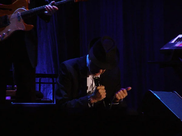 Leonard Cohen Floransa 2010 — Stok fotoğraf