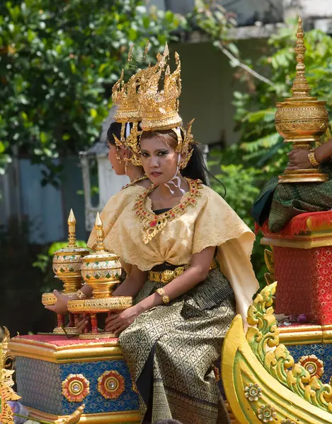 Traditionelles Rap Bua Festival Thailand — Stockfoto