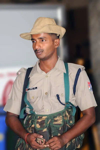 Indian SEcurity Guard portrait