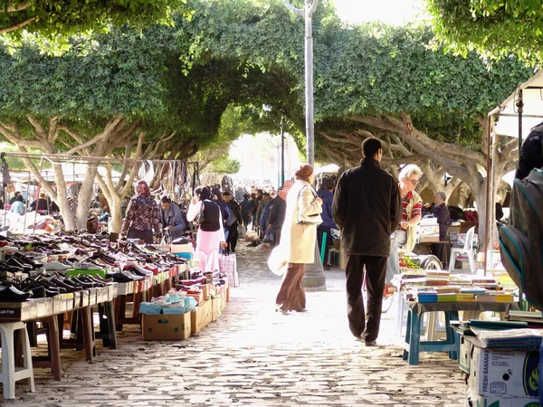 Fotografi Marknaden Tunisien — Stockfoto