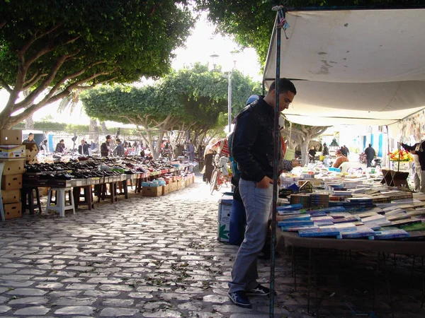 Fotografi Marknaden Tunisien — Stockfoto