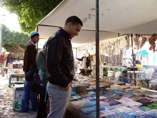 Zdjęcie Rynku Tunezji — Zdjęcie stockowe