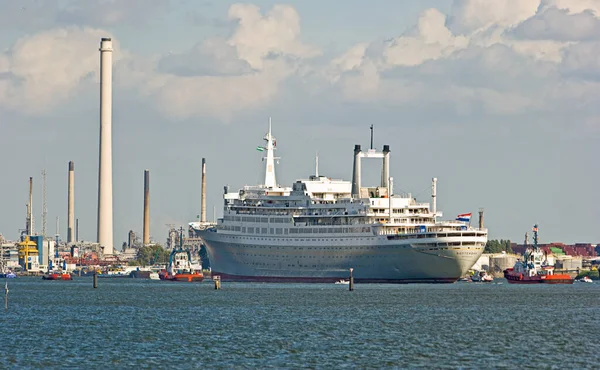 Last Voyage Rotterdam Panorama — Stock Photo, Image
