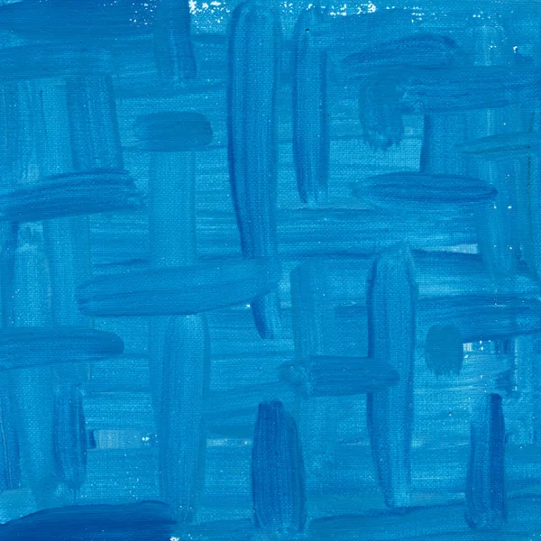 Niebieski Canvas Tekstury Tło Dla Miejsca Kopiowania — Zdjęcie stockowe