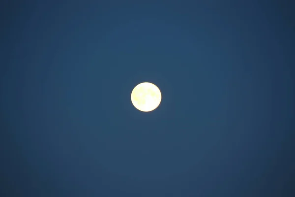 Небо Повним Місяцем Нічний Час Фону — стокове фото